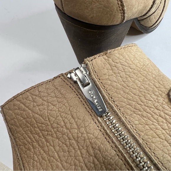 COACH Haven Leather Ankle Booties - Picture 8 of 14